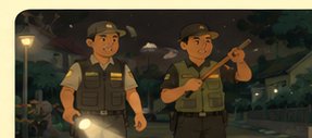 Keamanan dan ronda Perumahan PGRI